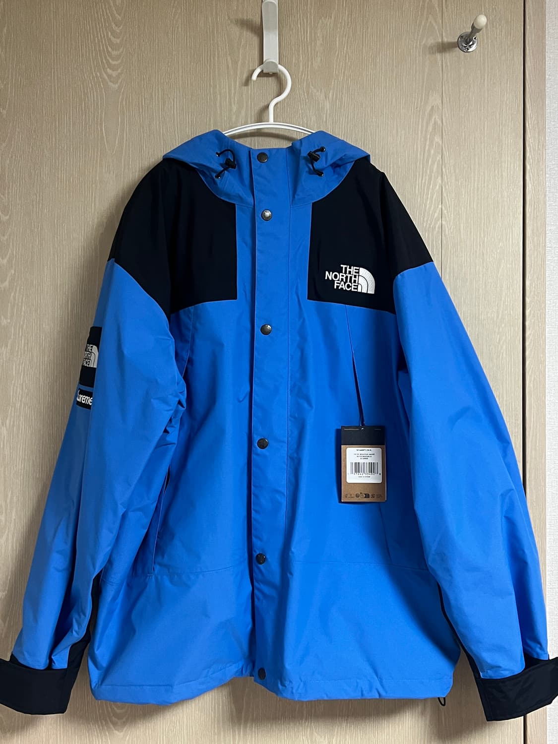 XL)슈프림 x 노스페이스 마운틴 자켓 블루 상품이미지1