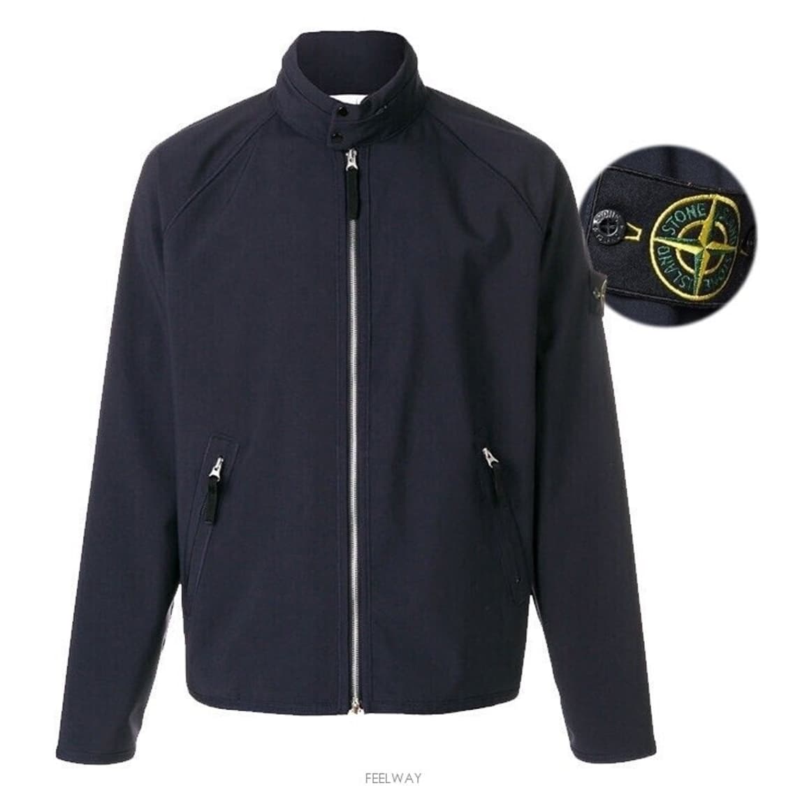 스톤 아일랜드 와펜 소트쉘 집업 자켓 XL 상품이미지1
