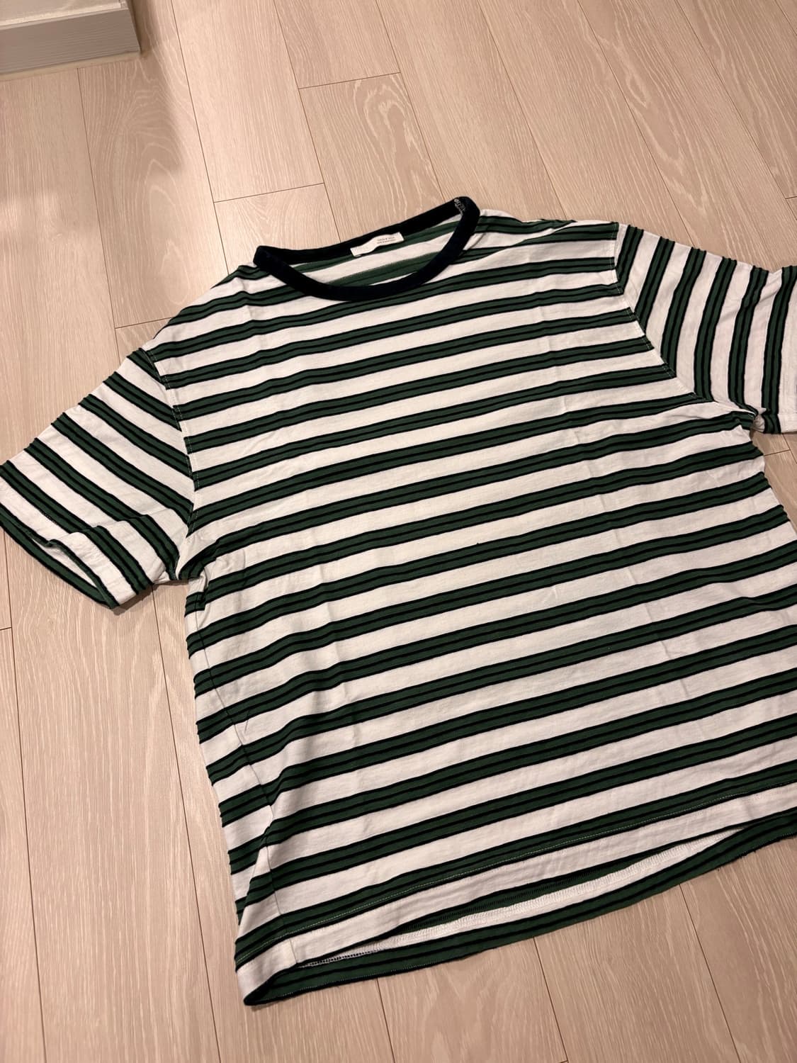 자라 반팔 스트라이프 티 상품이미지1
