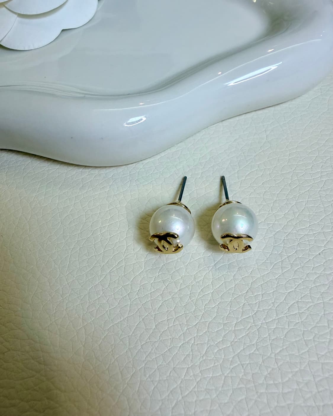 샤넬 콩 진주 귀걸이 업사이클링 상품이미지7