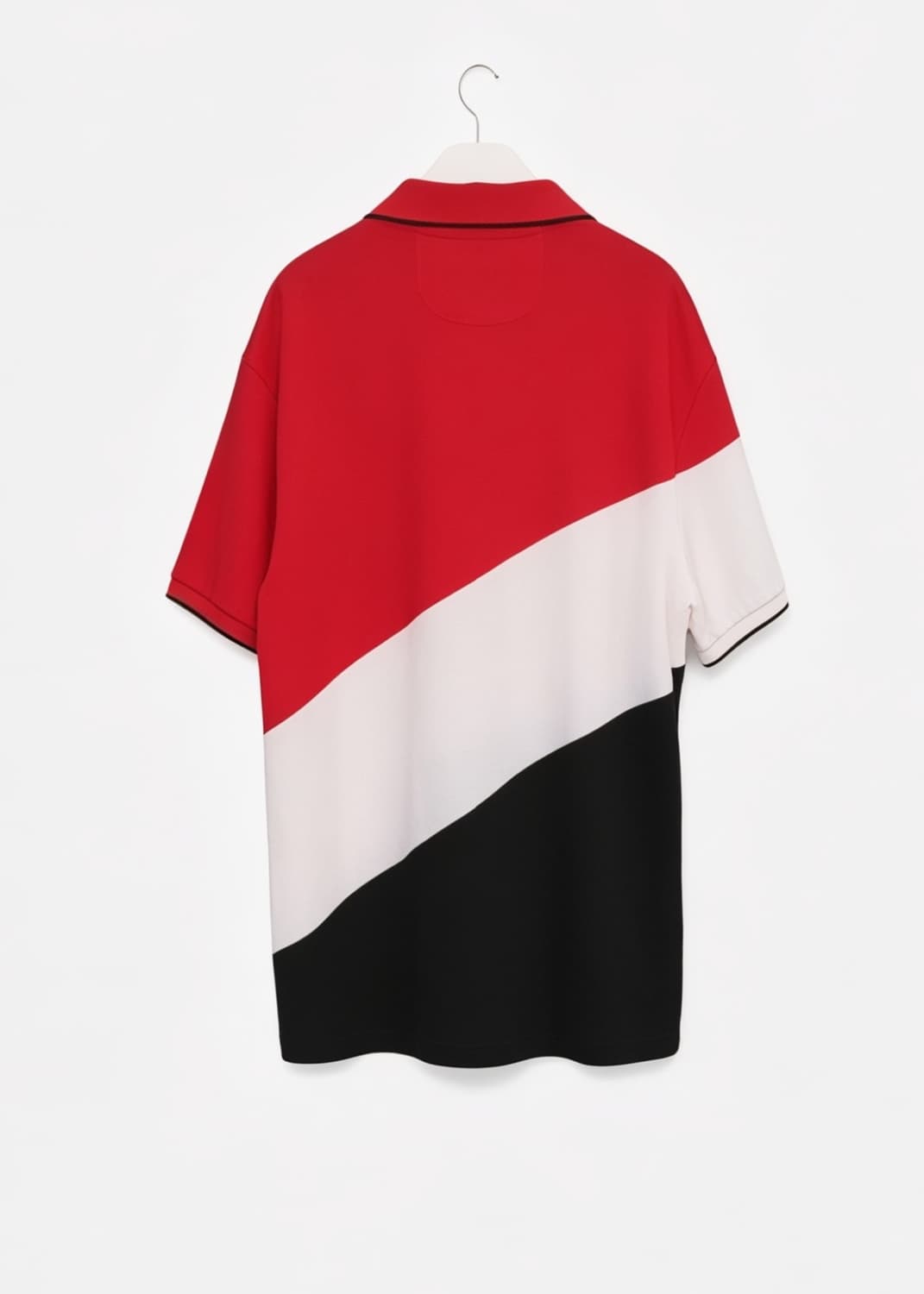 Polo Ralph Lauren 레드 화이트 블랙 배색 폴로셔츠 상품이미지3