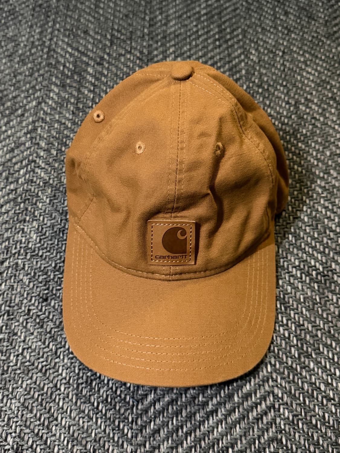 칼하트 캔버스 캡 브라운 상품이미지1