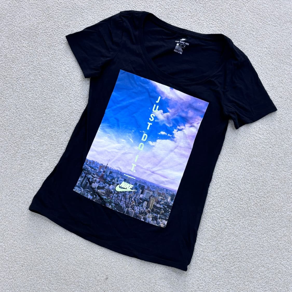 S 나이키 여성 프린팅 반팔 티셔츠 0413E 상품이미지1