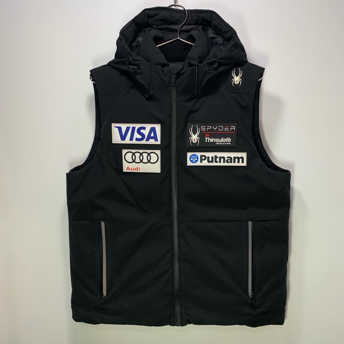 스파이더 아우디 조끼 패딩 상품이미지1