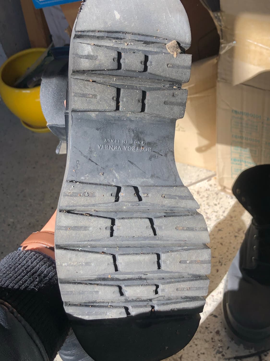 265 보테가 러그 부츠  상품이미지5