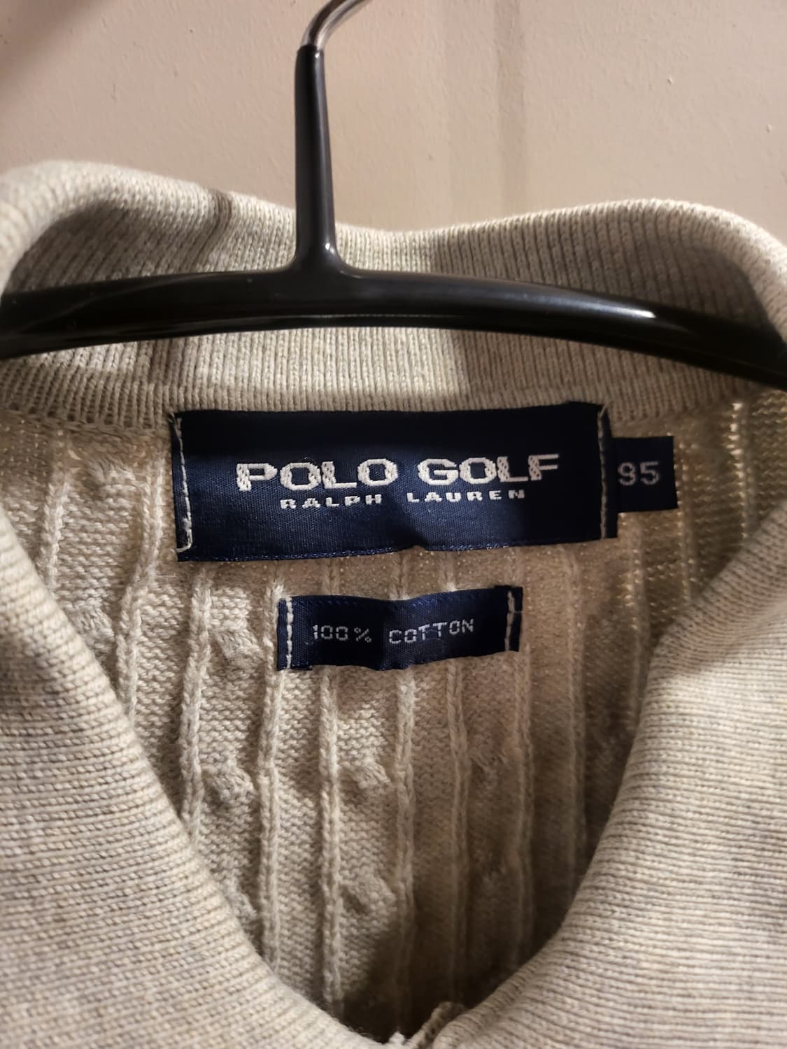 [95]폴로 골프 랄프로렌 케이블 니트 그레이 상품이미지5