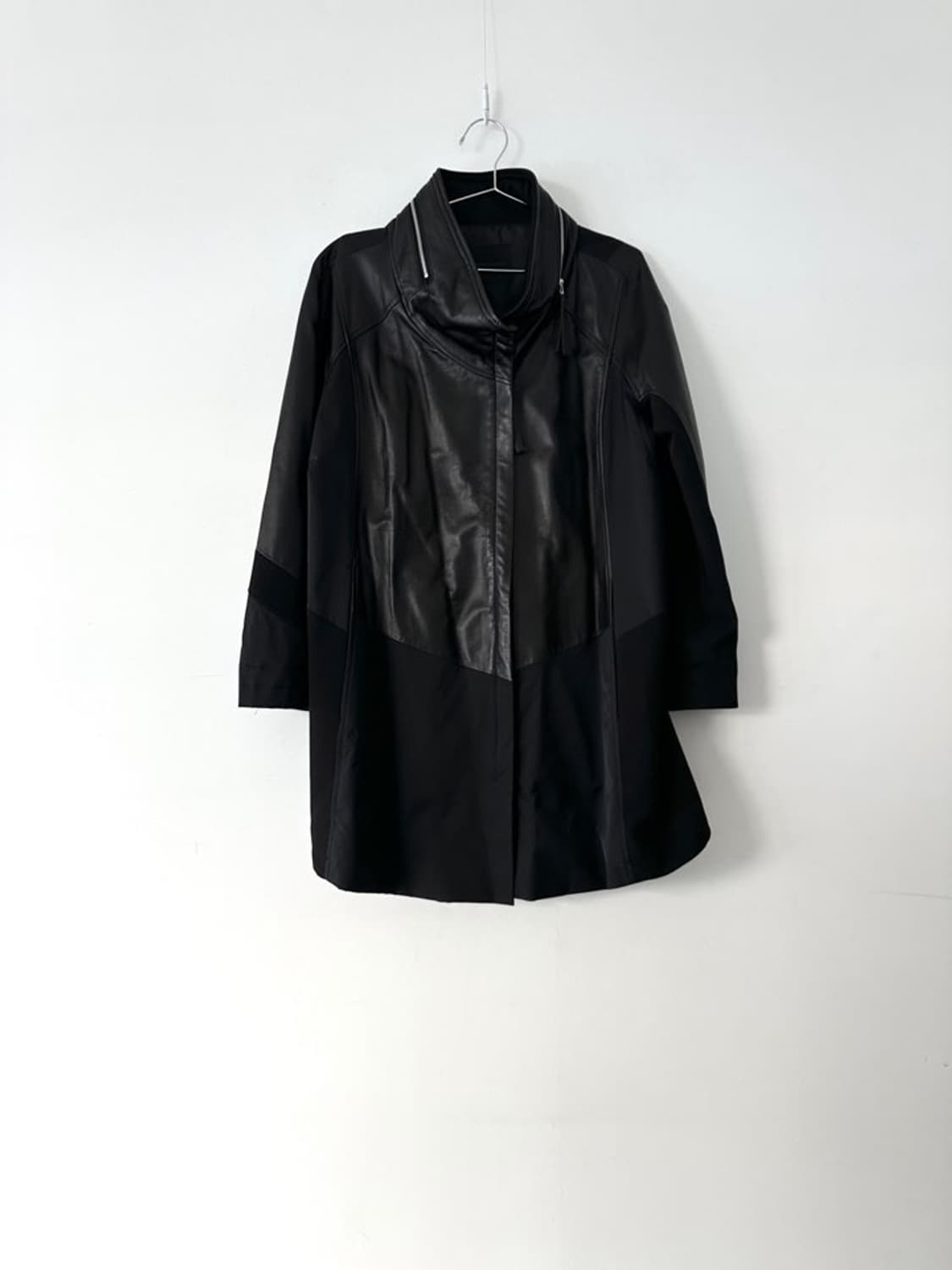 DEMOO  knit dual leather jacket  상품이미지1