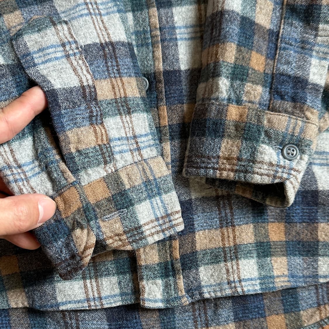 70’s Pendleton usa wool flannel shirts 상품이미지4