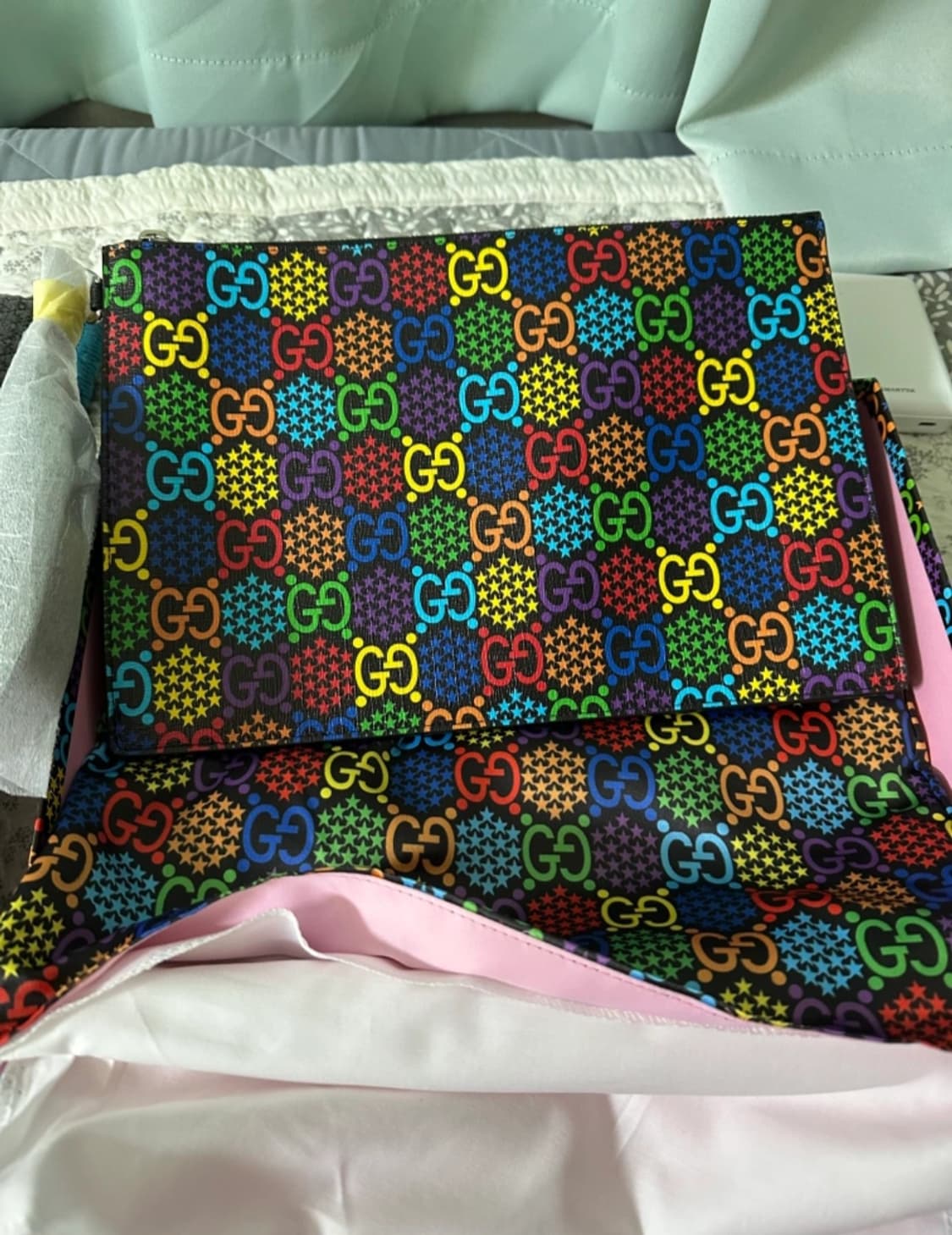 구찌 사이키델릭 클러치 새상품 상품이미지1