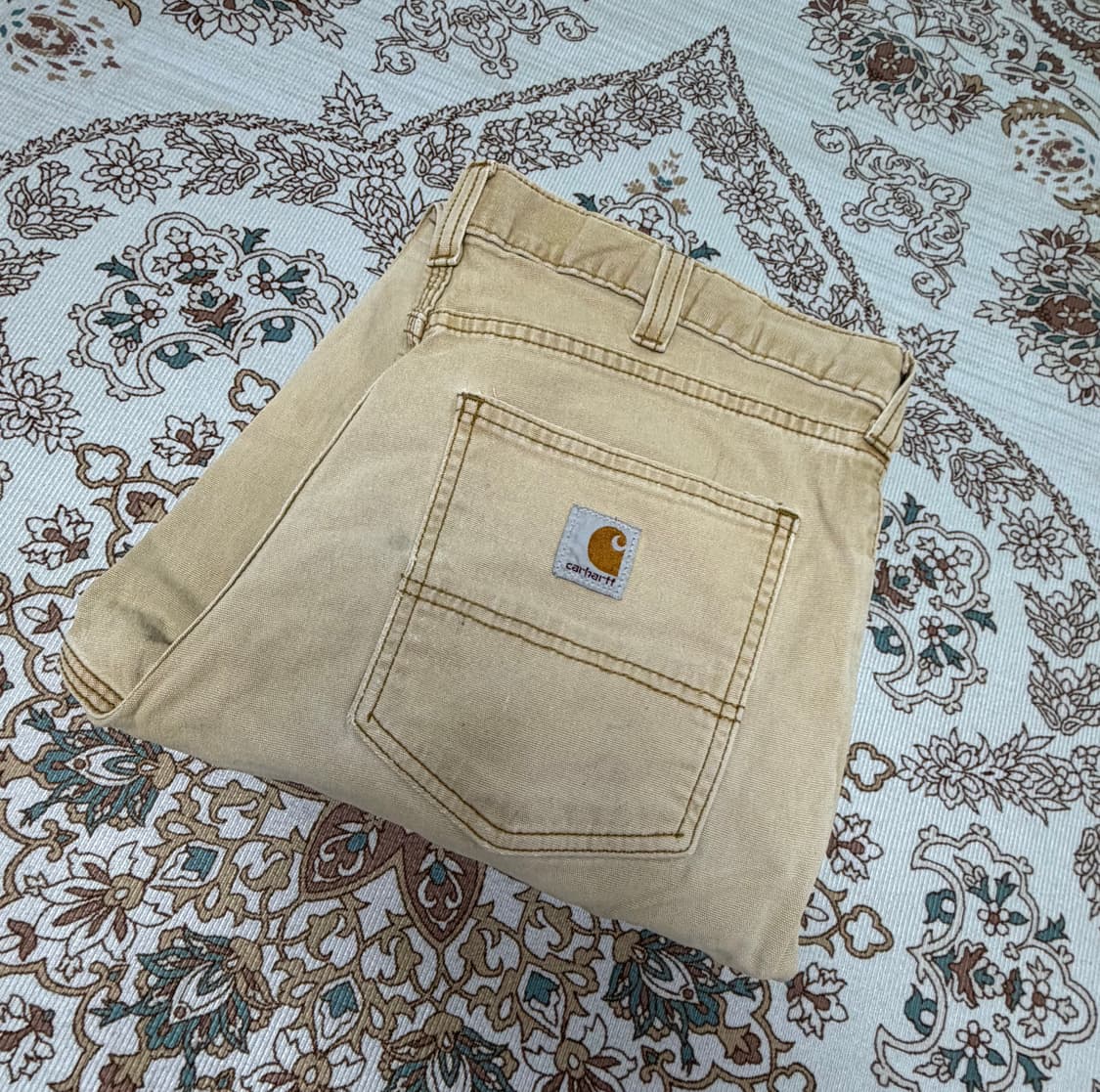 Carhartt칼하트 카펜터 팬츠 카키 34*32 상품이미지1