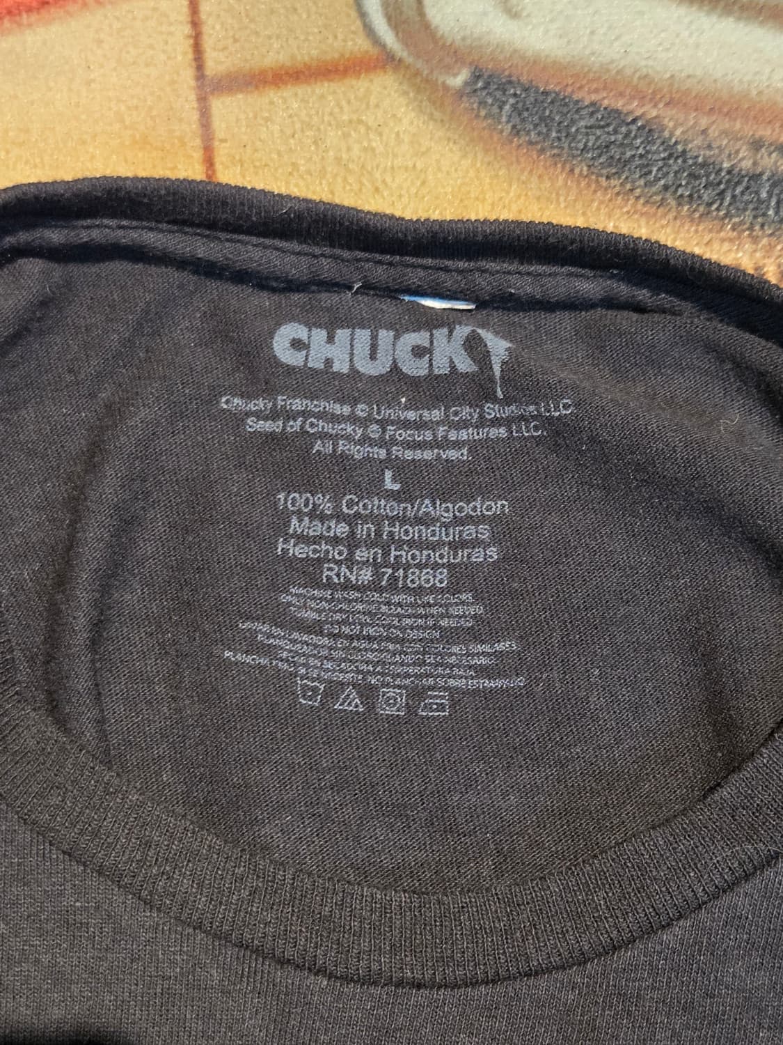 처키 빈티지 티셔츠 상품이미지3