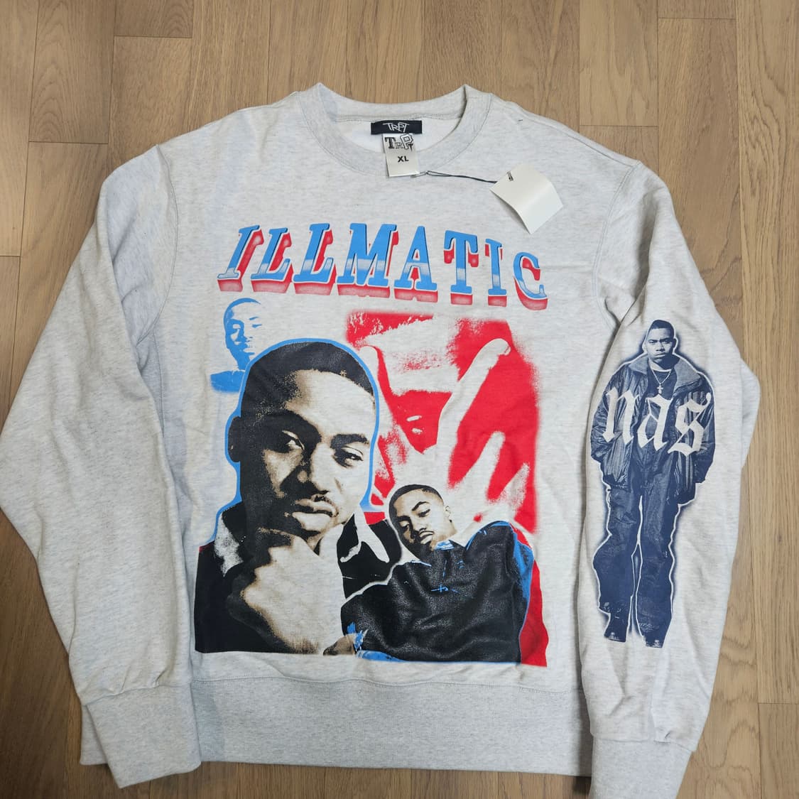 나스 일매릭 부틀렉  랩티셔츠 상품이미지1