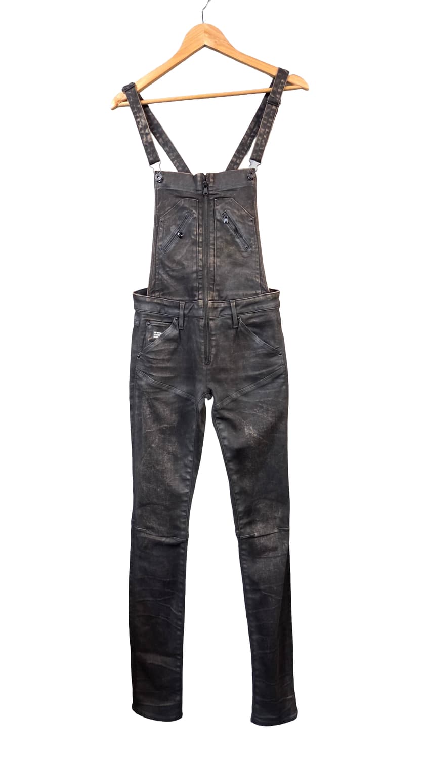 G-STAR 디젤 블랙 데님 오일 멜빵바지(S/디피용/택없음) 상품이미지1