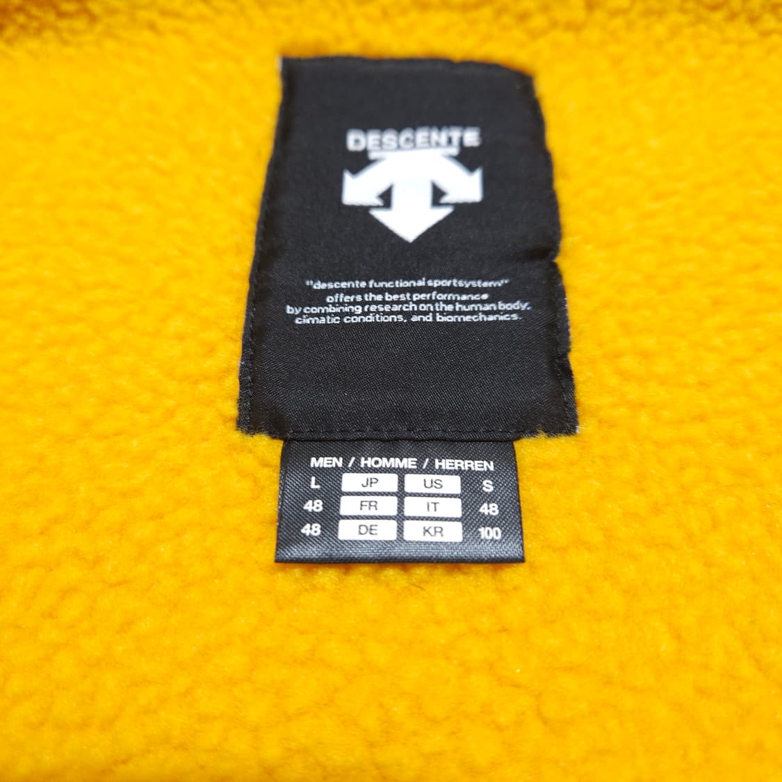 데상트)100 남자 기모후드집업 뽀글이 / 왕눈이샵 상품이미지8