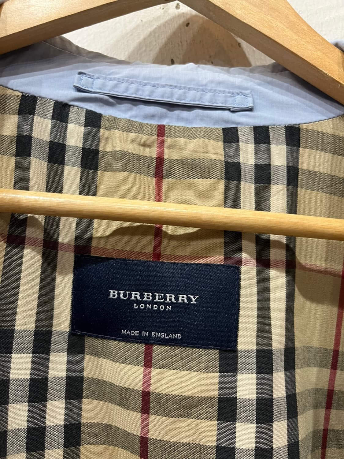 버버리 블루종 자켓 Made in ENGLAND 상품이미지4