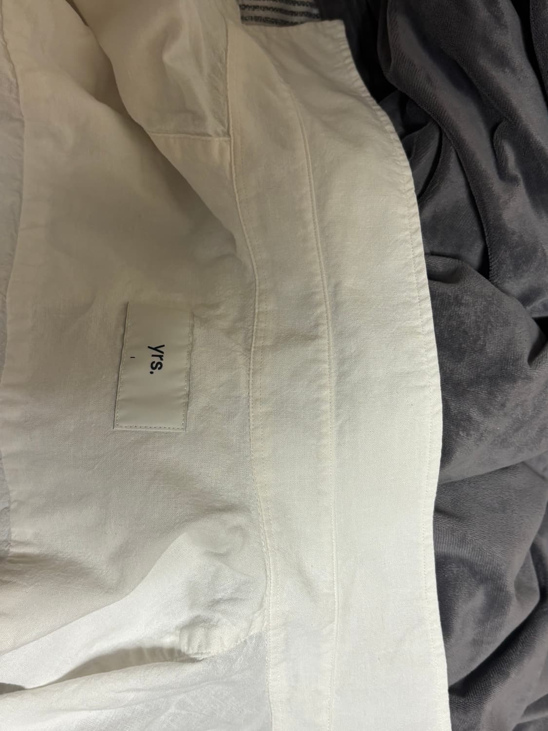 이얼즈어고 린넨 포이카 셔츠 1 S 상품이미지3