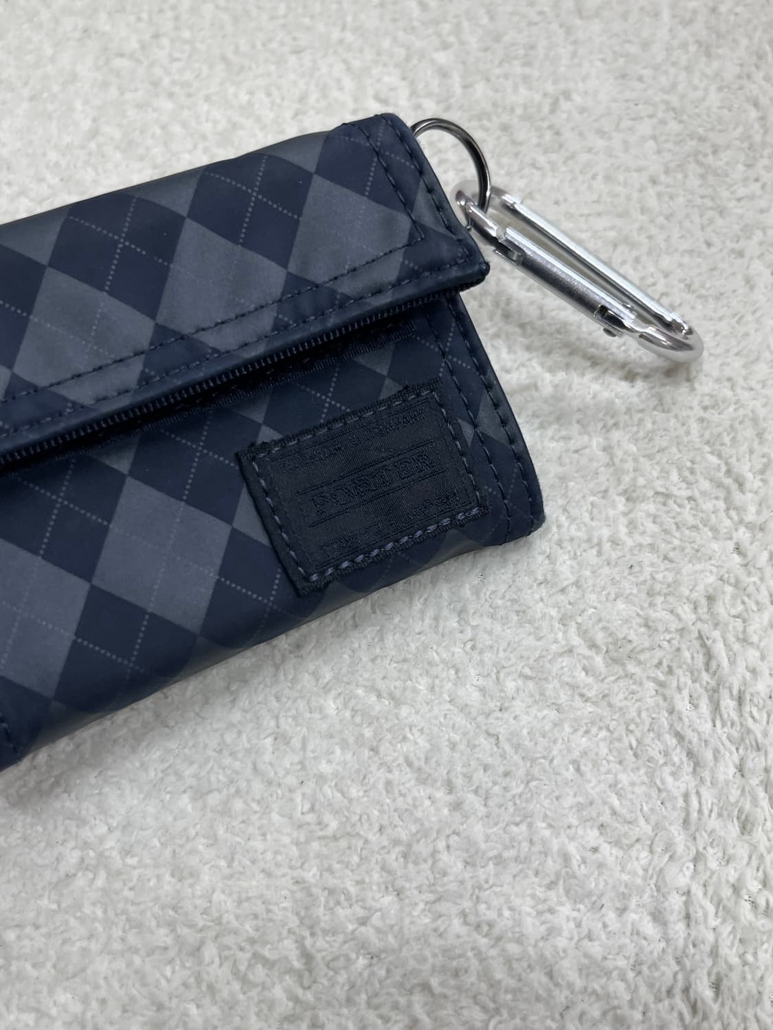 PORTER 포터 다이아몬드 체크 패턴 지갑 상품이미지4