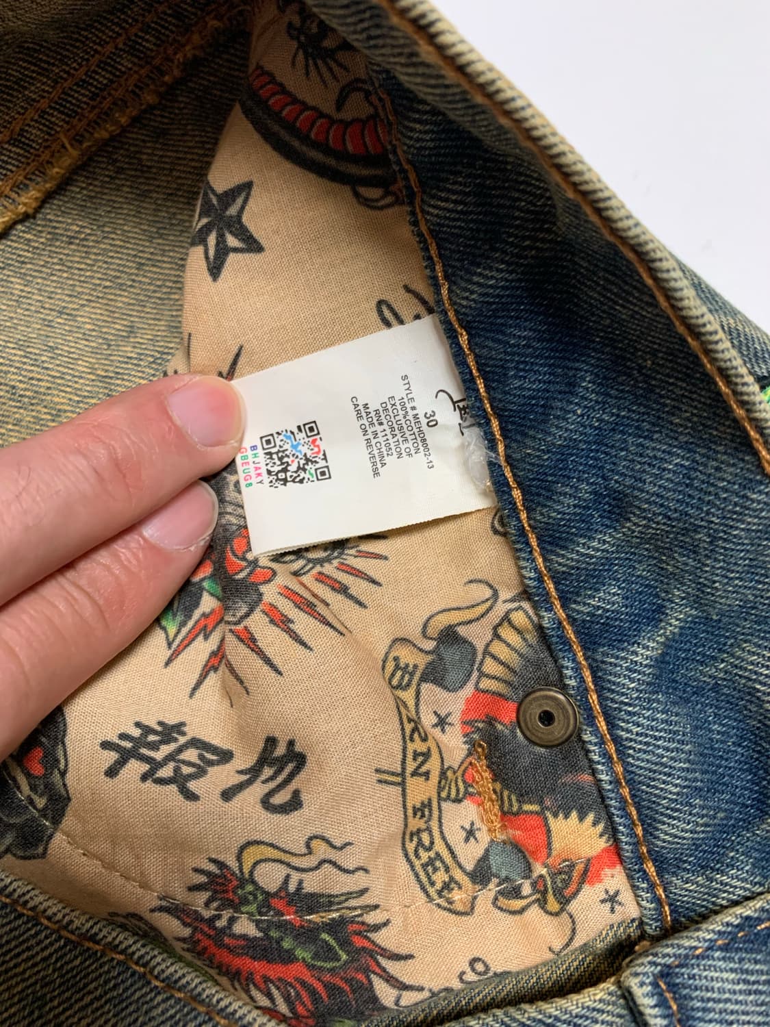 [새제품] 에드하디 반바지 데님 쇼츠 상품이미지5