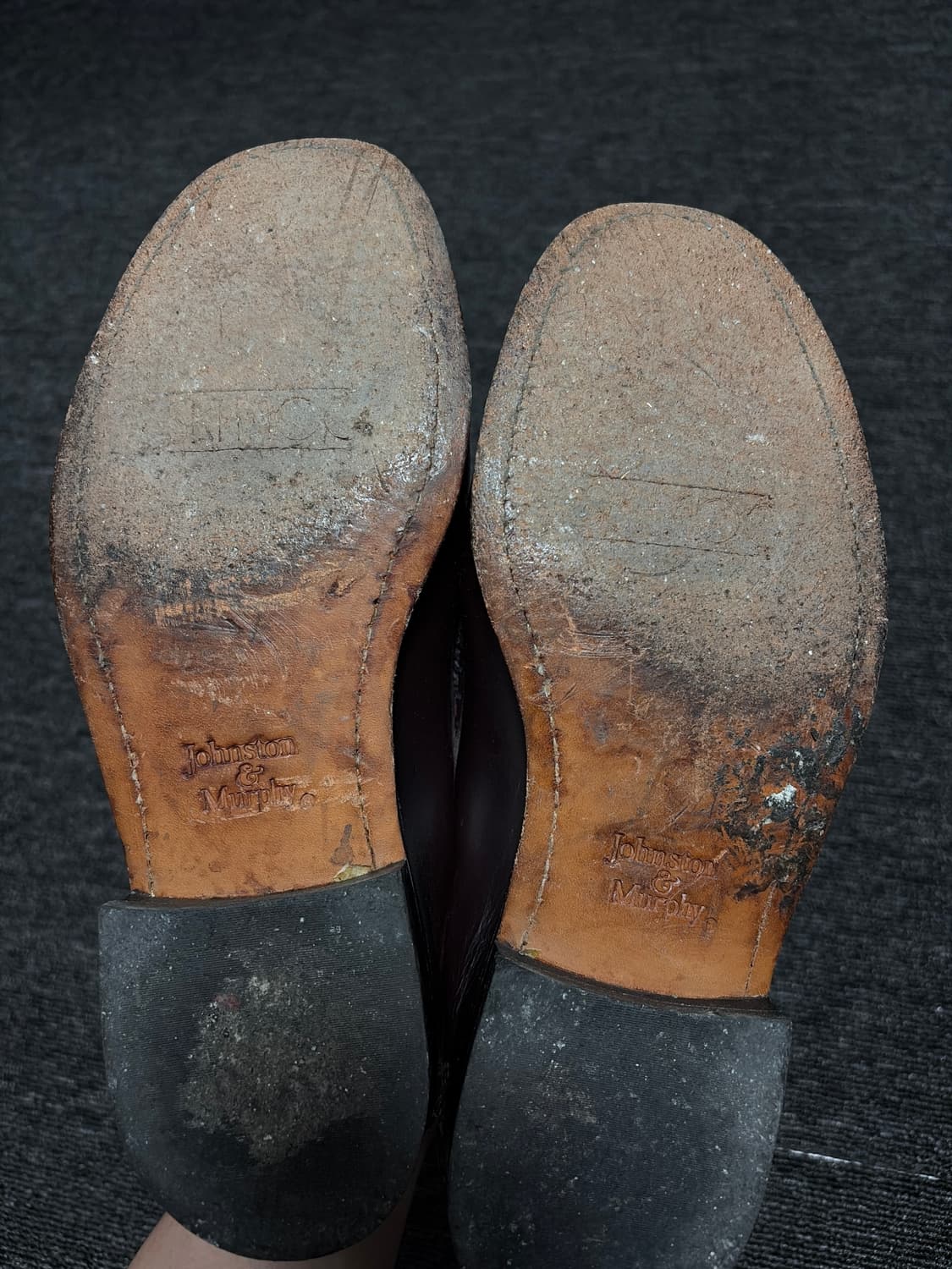 Johnston& Murphy 다크 버건디 페니로퍼 상품이미지5