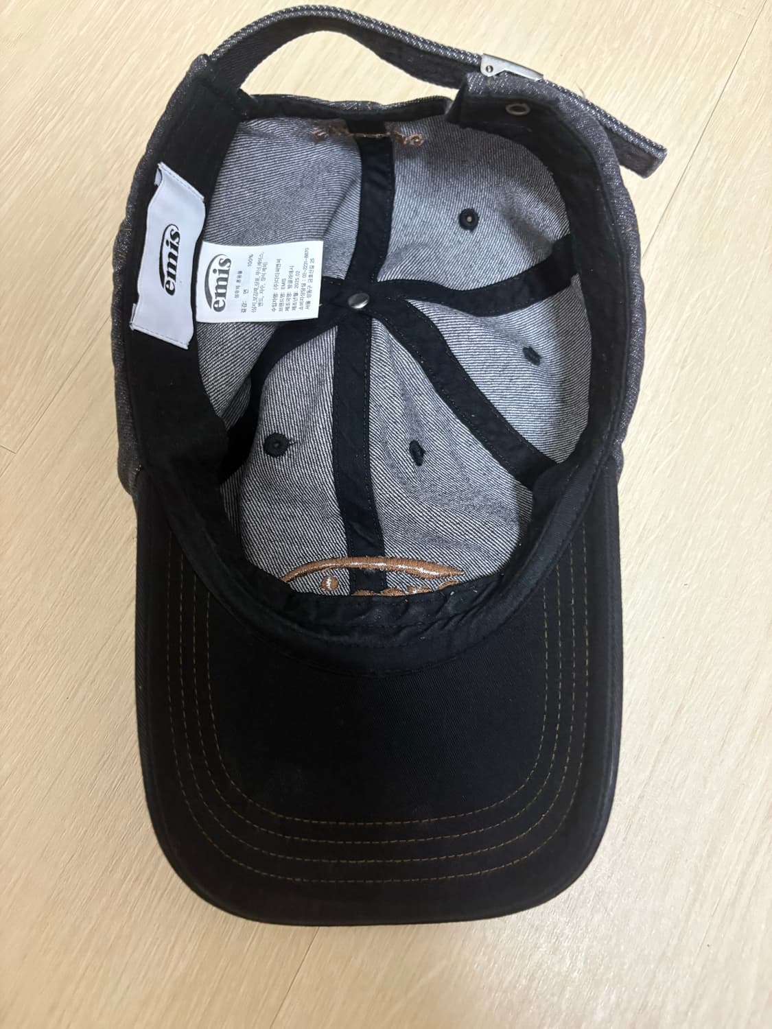 이미스 데님 캡 상품이미지3