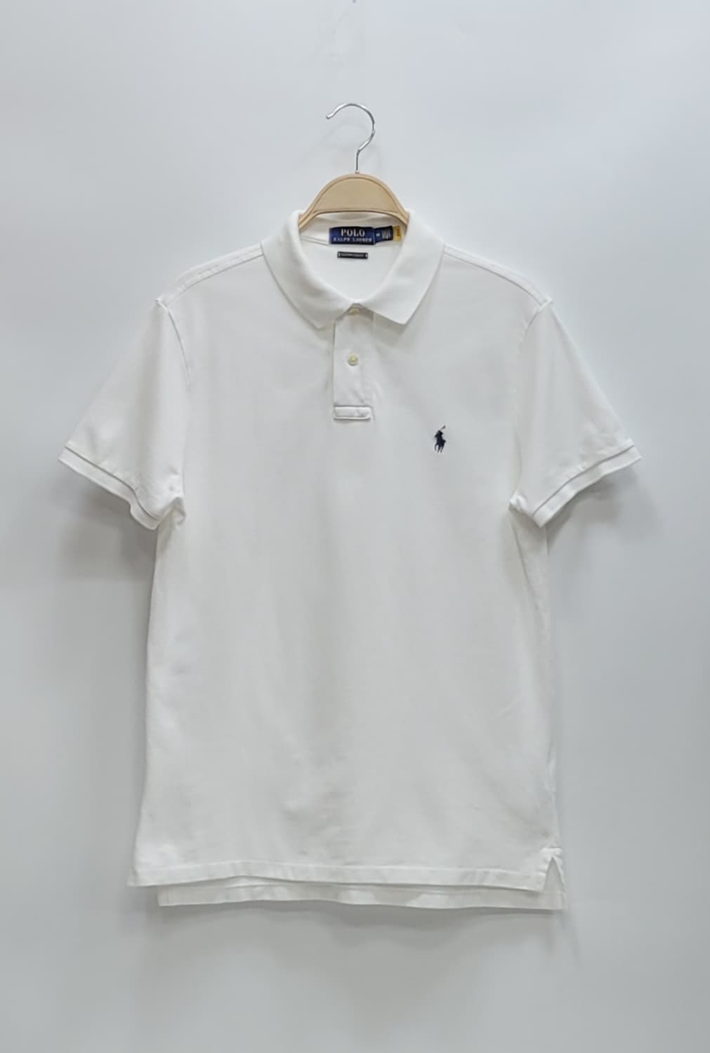 POLO 폴로 랄프로렌 아이코닉 메시 폴로 셔츠 / 남 M 화이트
 상품이미지1