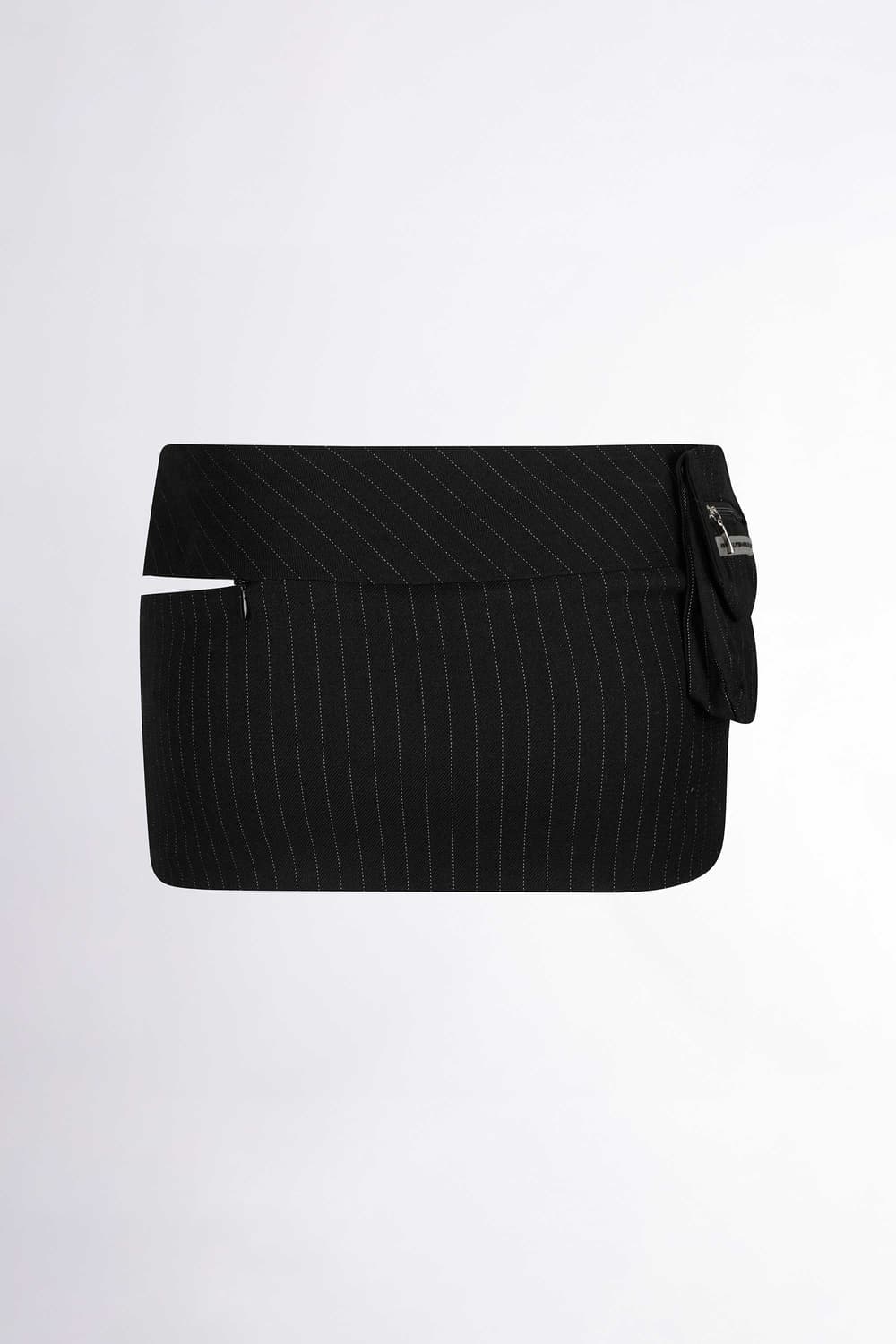 Waist Point Classic Skort Black skirt 상품이미지3