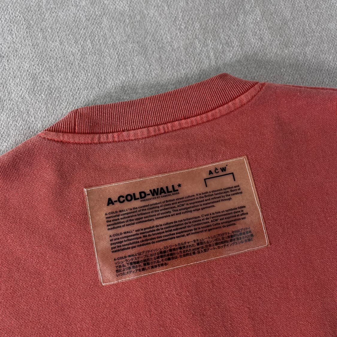 100 어콜드월 투포켓 맨투맨 상품이미지4