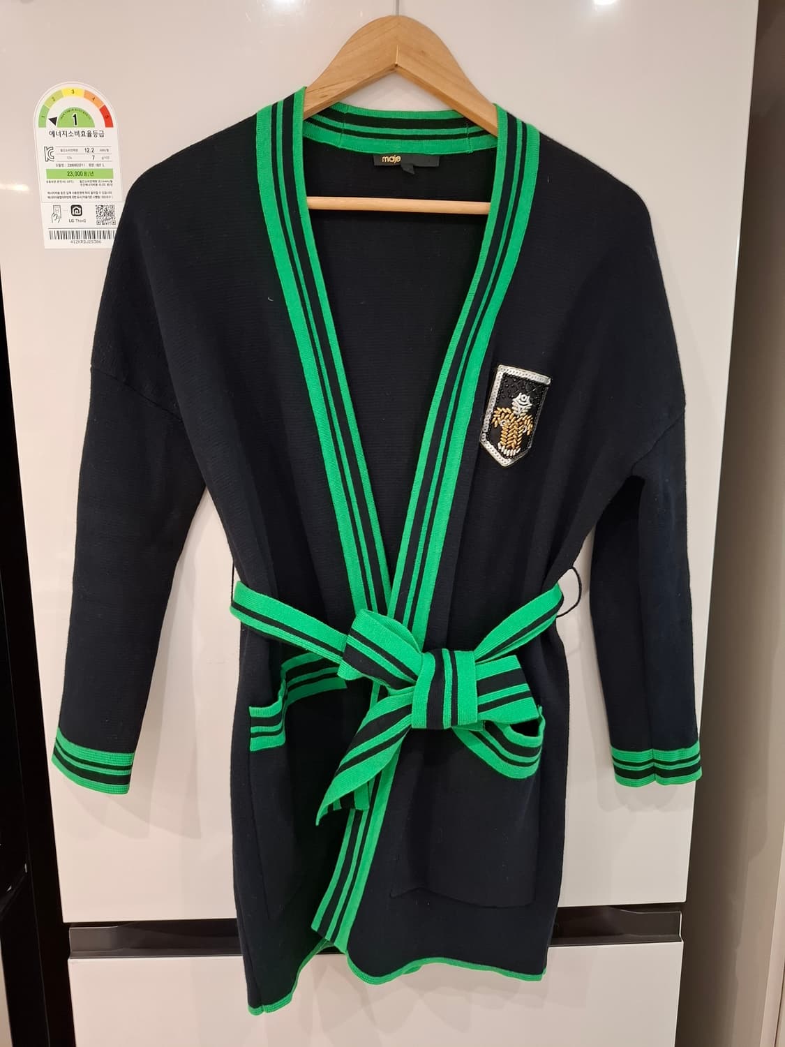 Maje 블랙 가디건 1 상품이미지2