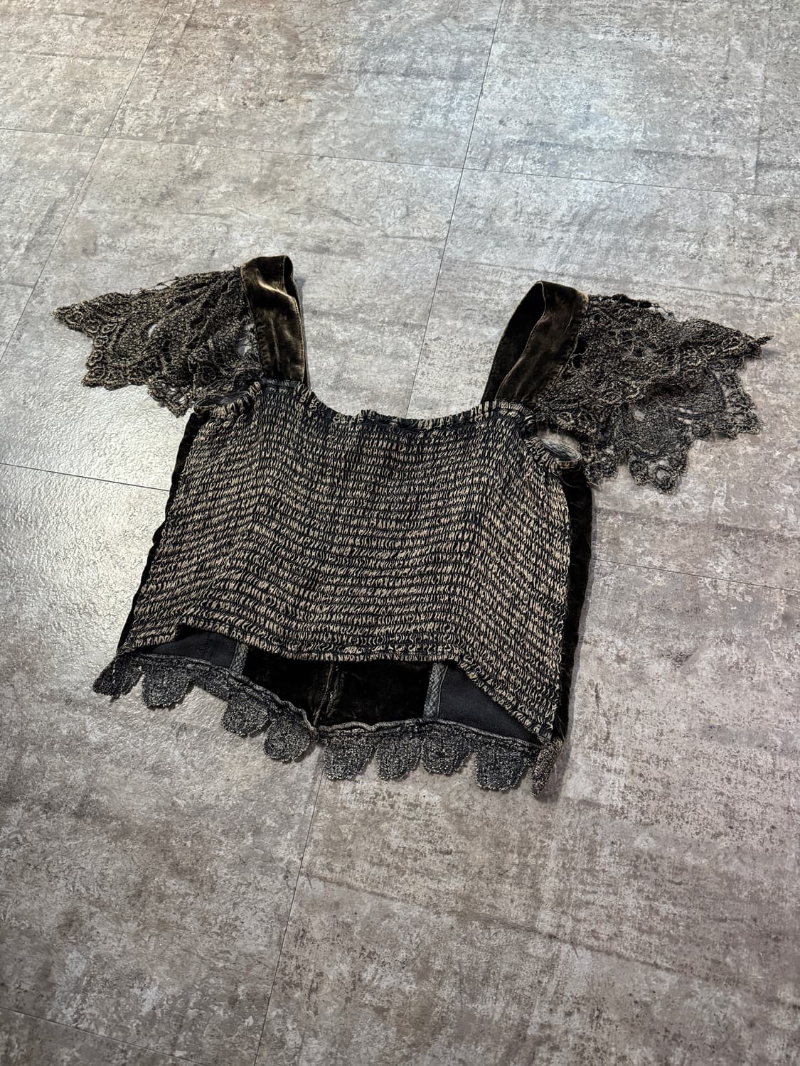 벨벳 페어리 버튼 탑 상품이미지7