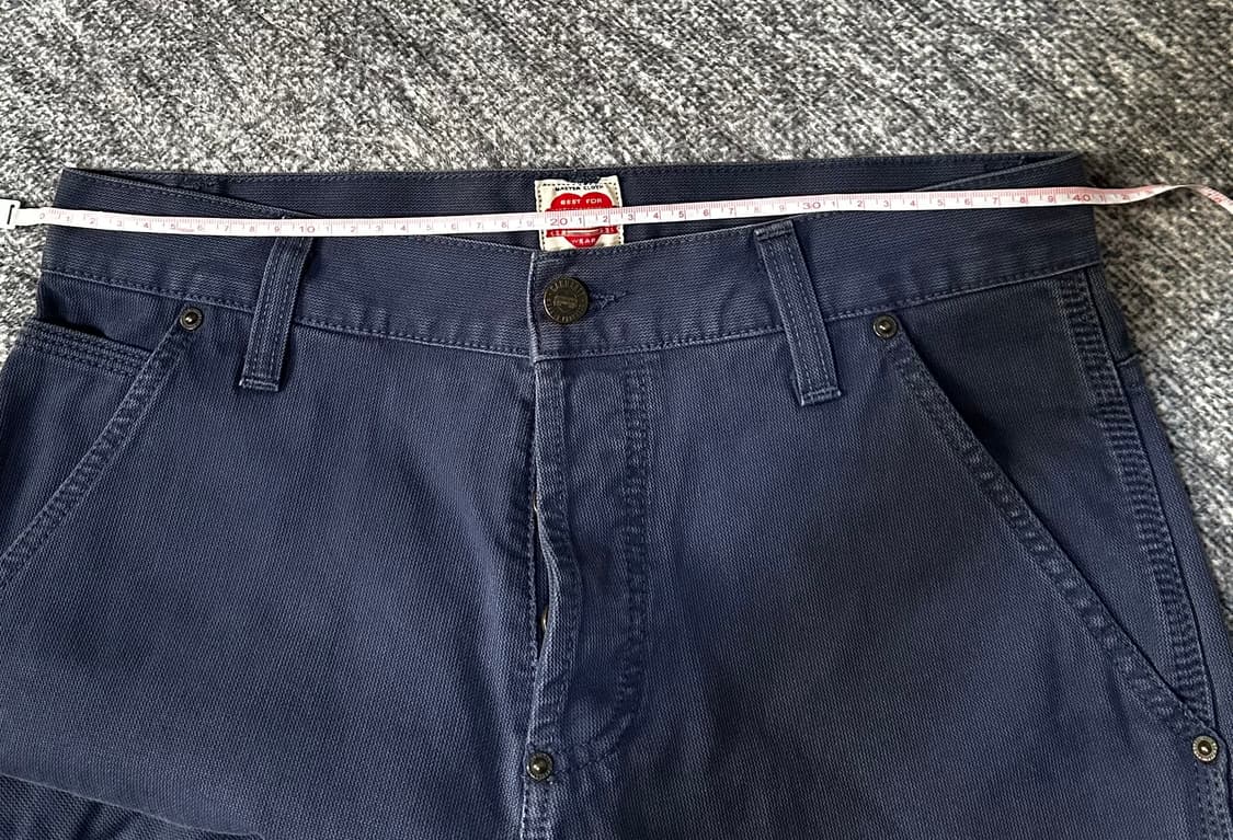 칼하트 네이비색 워크 팬츠 상품이미지8