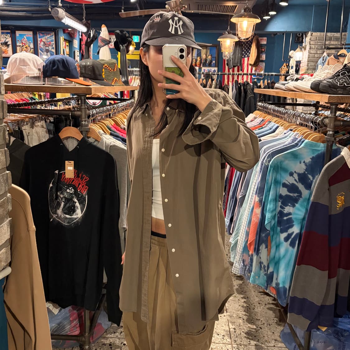 polo 폴로 레드 자수 카라 긴팔셔츠 상품이미지2