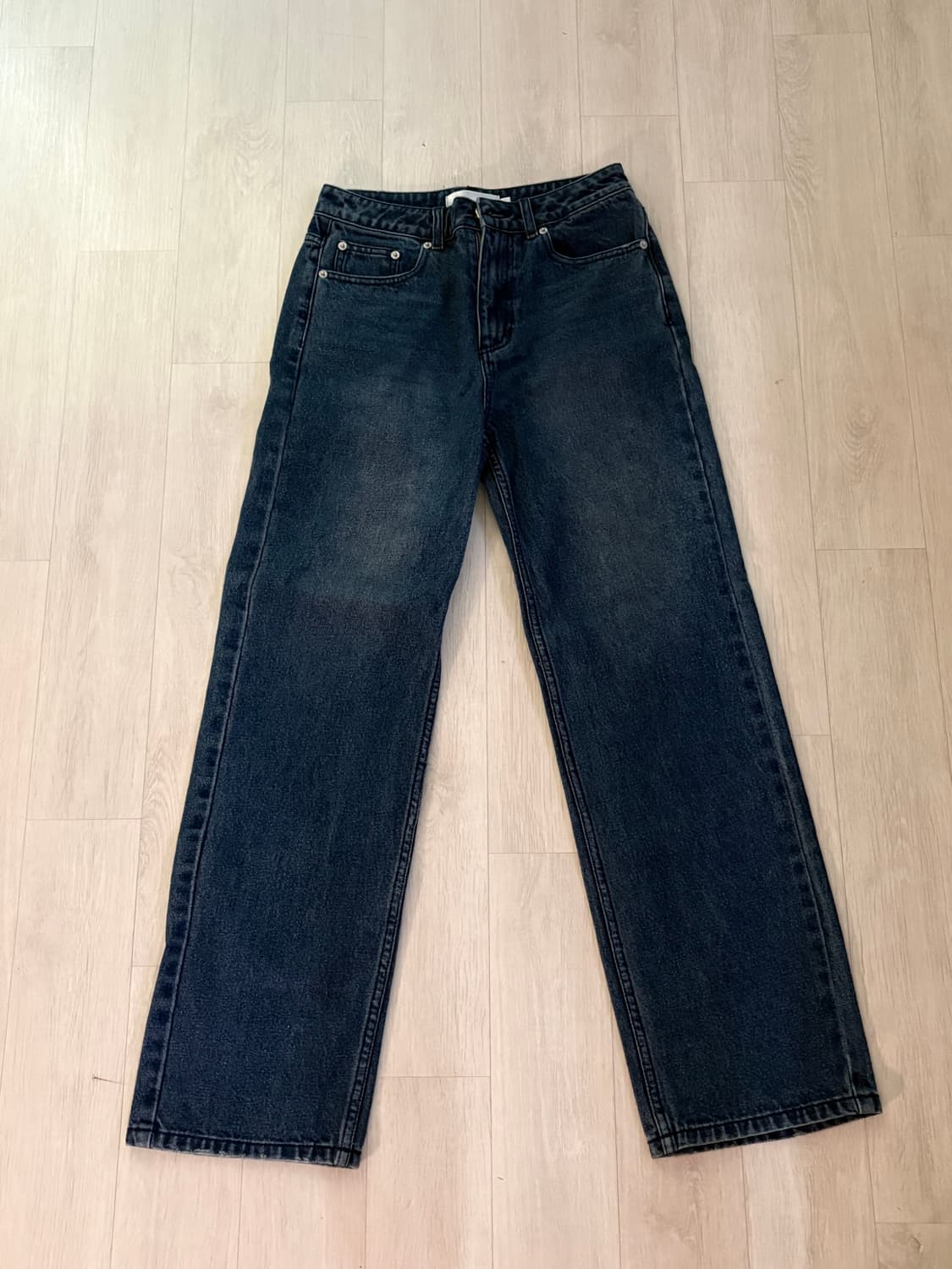 드로우핏 미드라이즈 스트레이트 진 상품이미지1