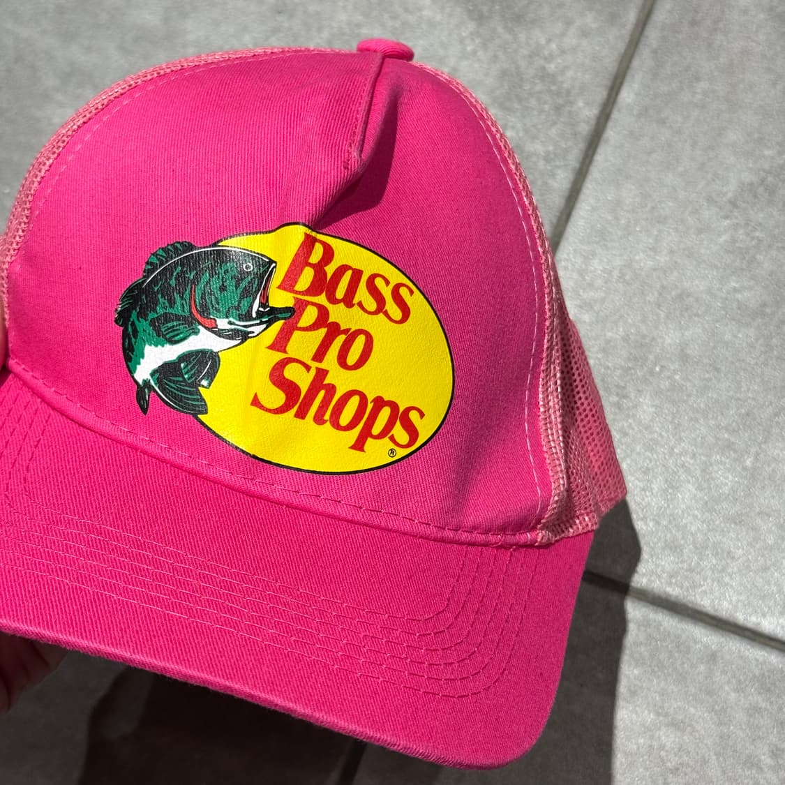 Bass Pro Shops 핑크 메쉬캡 상품이미지4