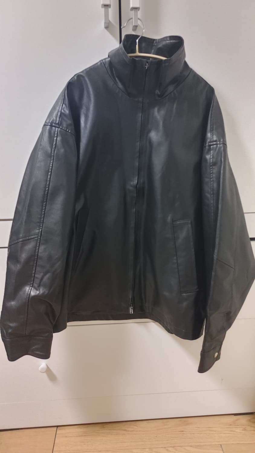비건레더 투웨이 가죽자켓 L 상품이미지1