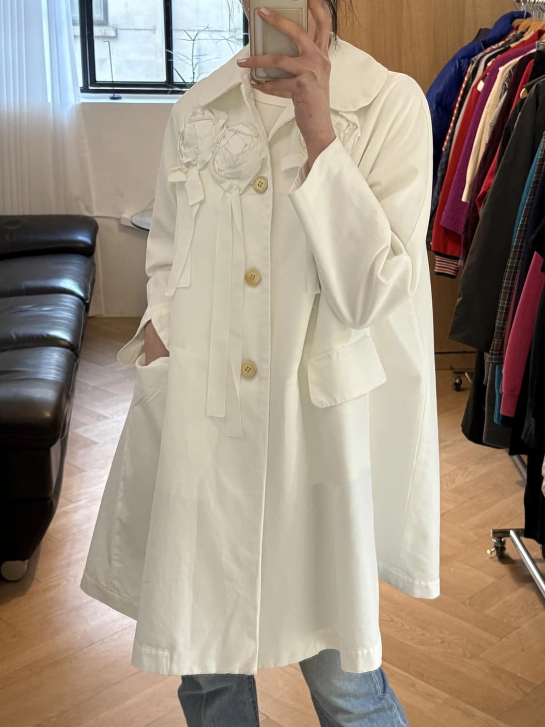 꼼데가르송 코트 상품이미지3