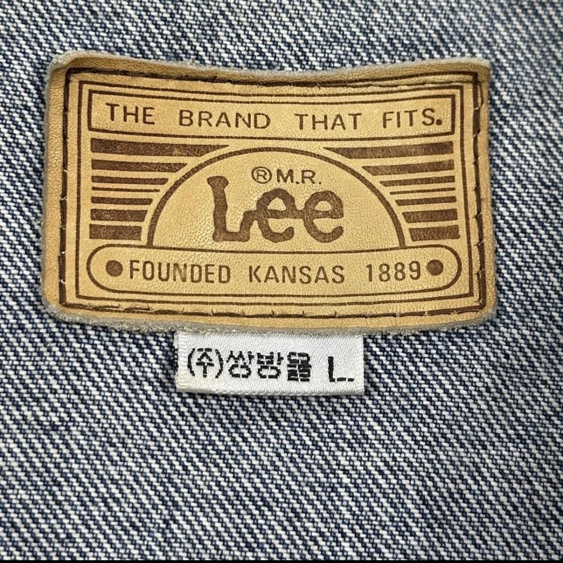 90's Lee 데님 트러커 자켓 L 상품이미지4