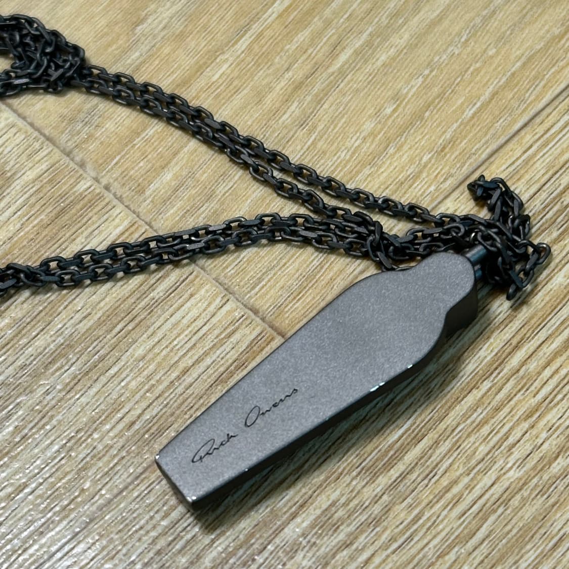 릭 오웬스 목걸이 브론즈컬러  상품이미지4