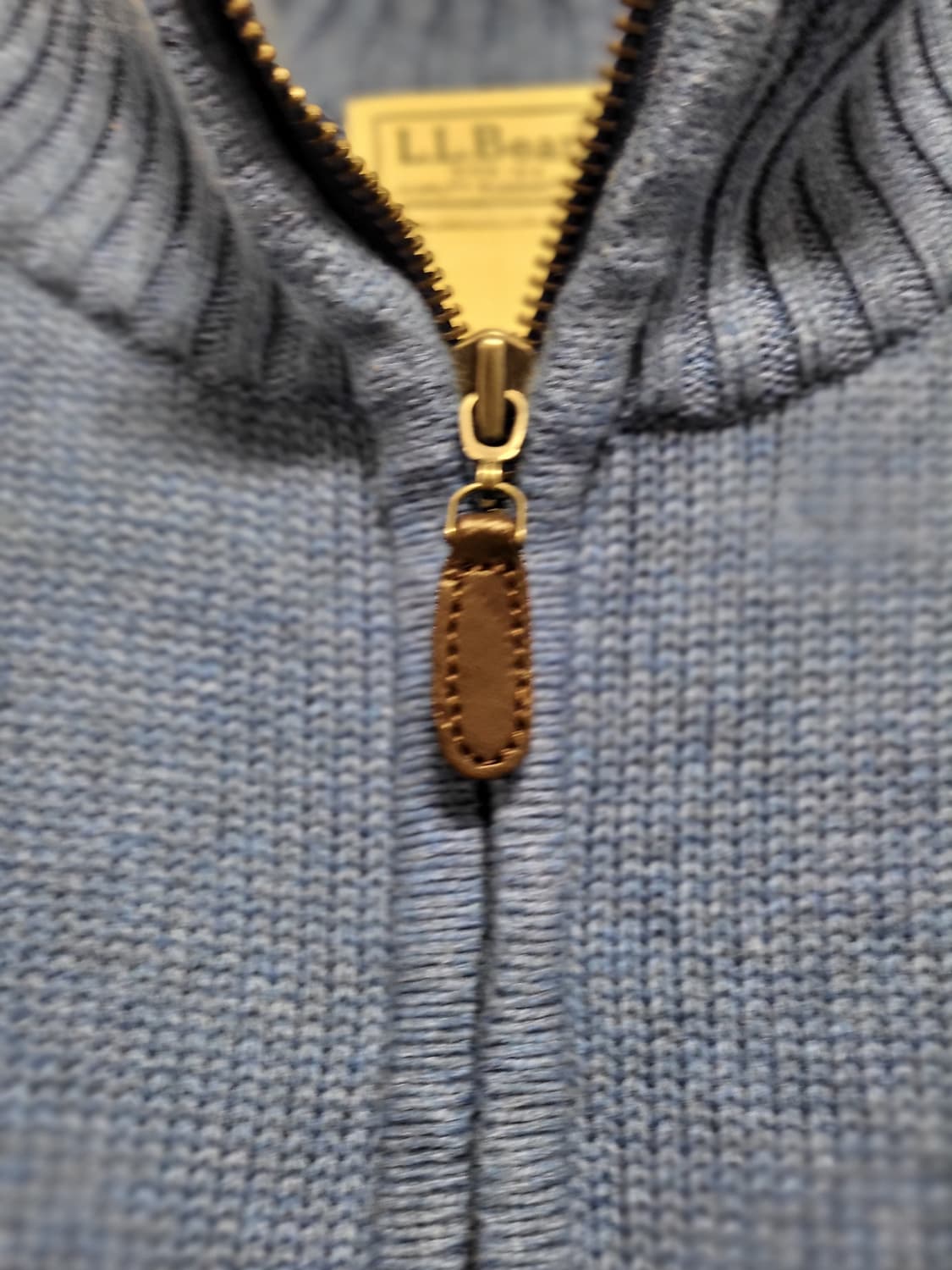 LL BEAN 반집업니트 상품이미지4