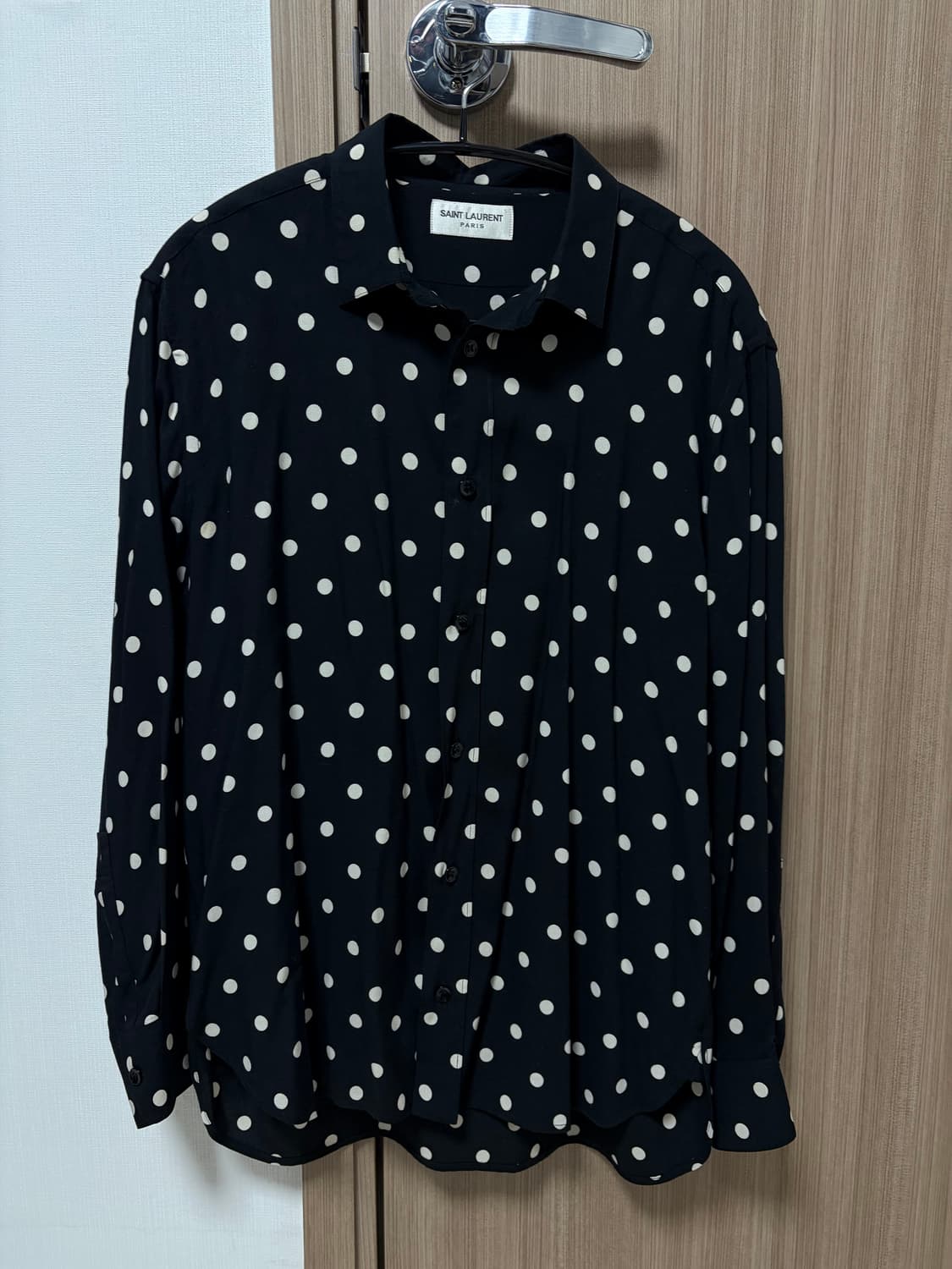생로랑 도트 셔츠 39 상품이미지2