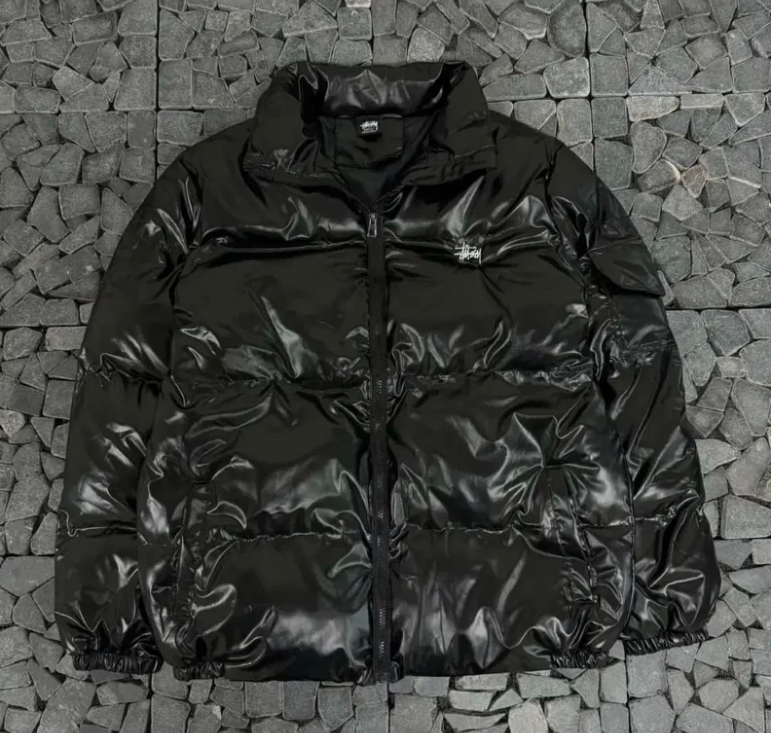 스투시 유광 패딩 점퍼 상품이미지3