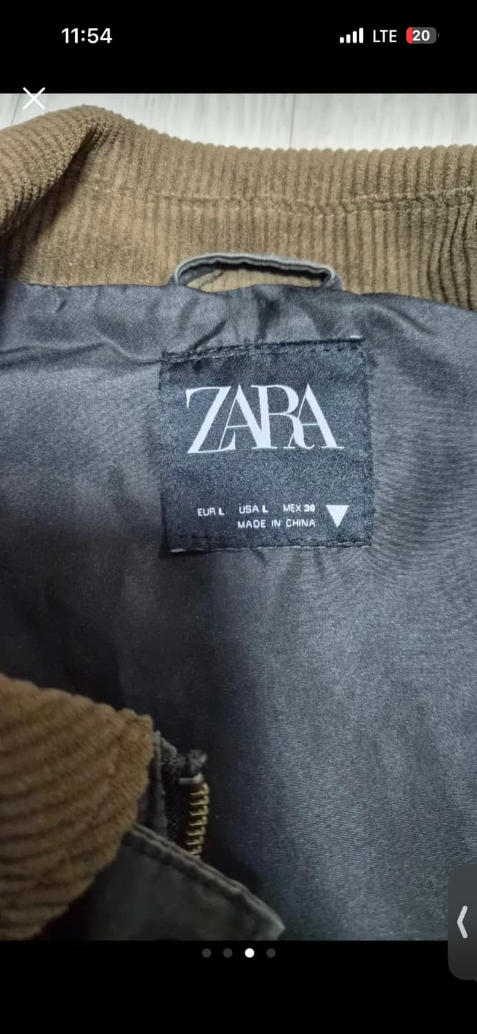 ZARA 자라 헌터 왁스 자켓 L 상품이미지2