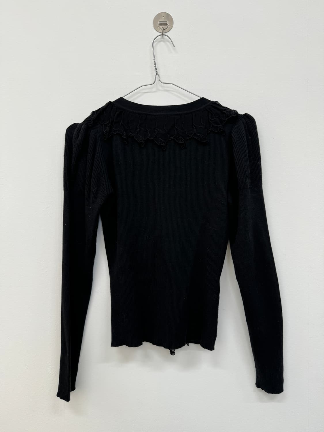 frill design slim cardigan 상품이미지6