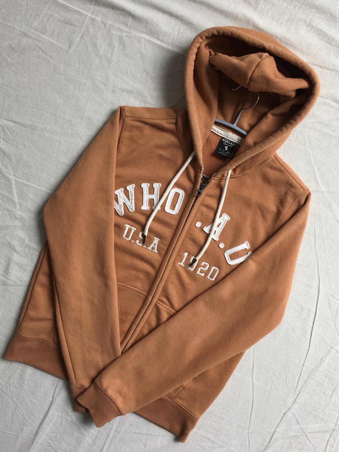 후아유 스펠 후드집업 상품이미지3