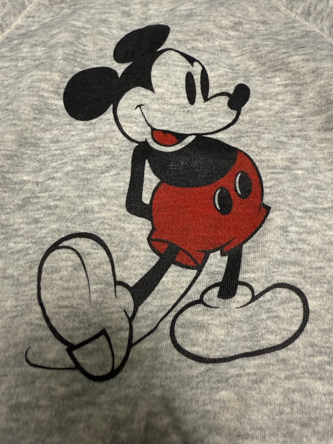 80s 미키마우스 레글런 스웻셔츠 상품이미지3