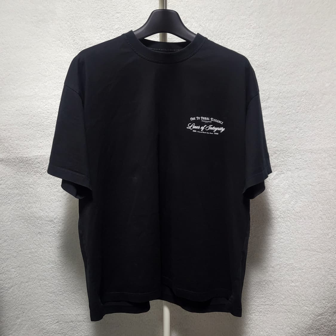 [신형] 50 / 25FW 우영미 샹들리에 백로고 반팔티  상품이미지2