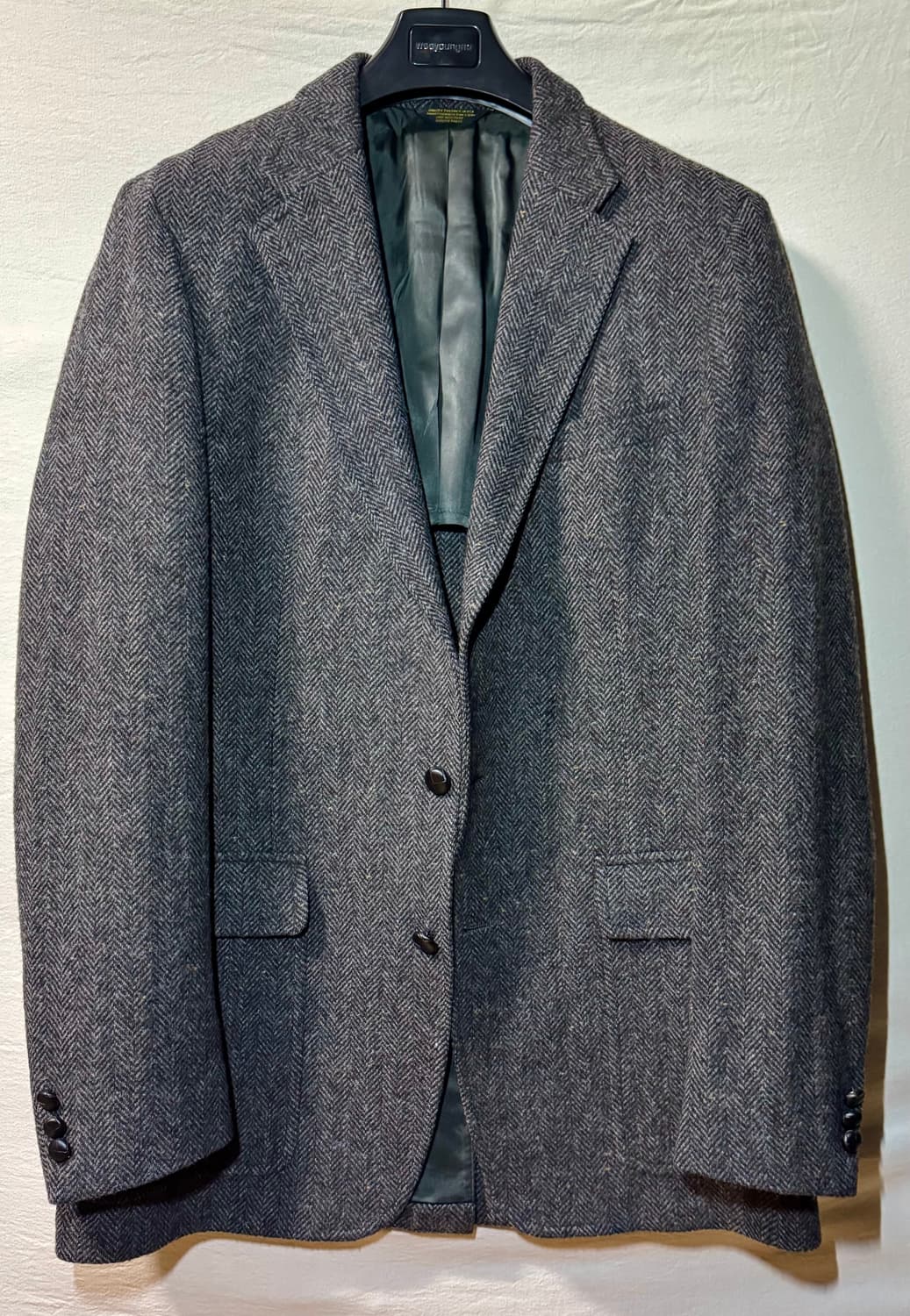 헤링본 울 블레이저 상품이미지1