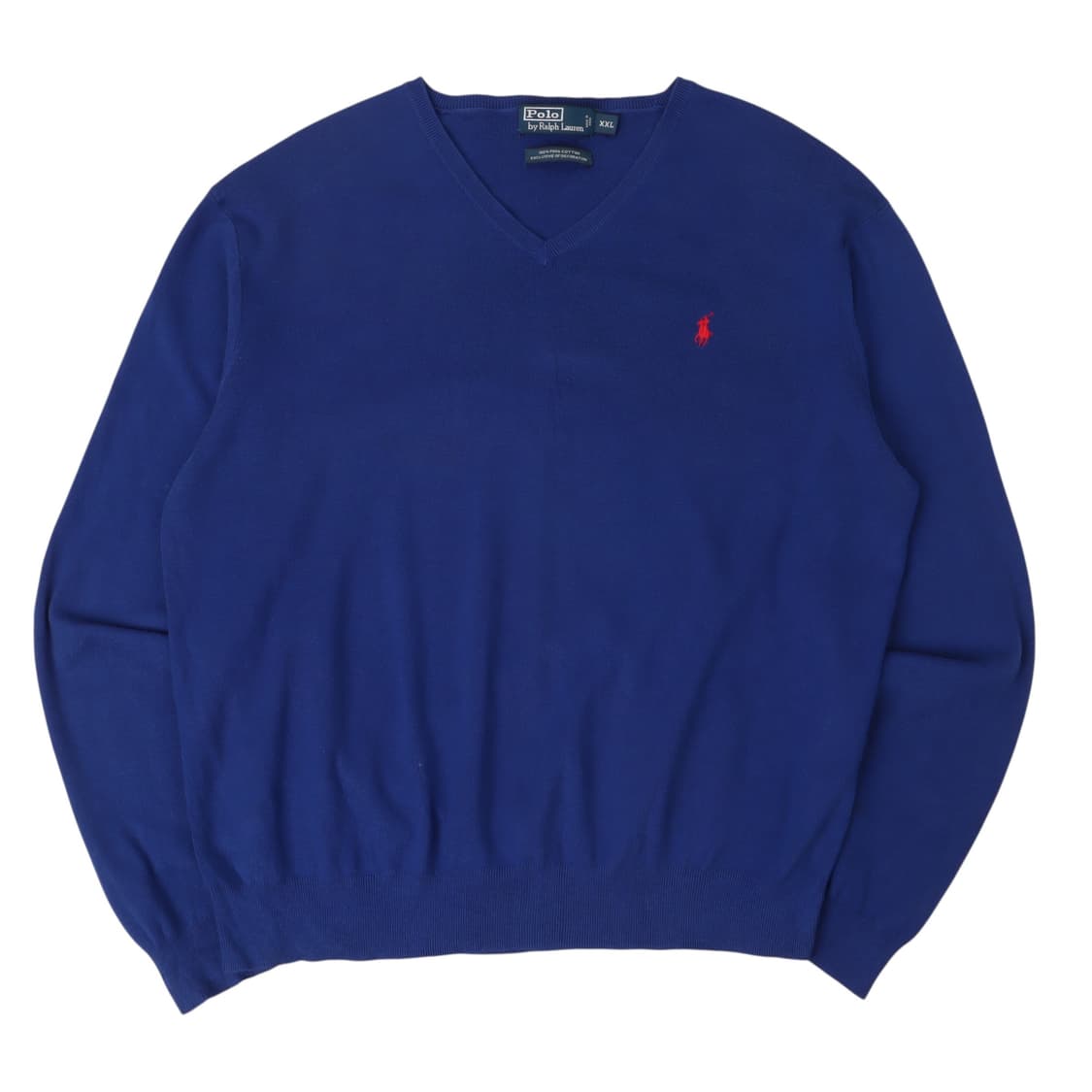 폴로 랄프로렌 블루 피마 코튼 니트 상품이미지1