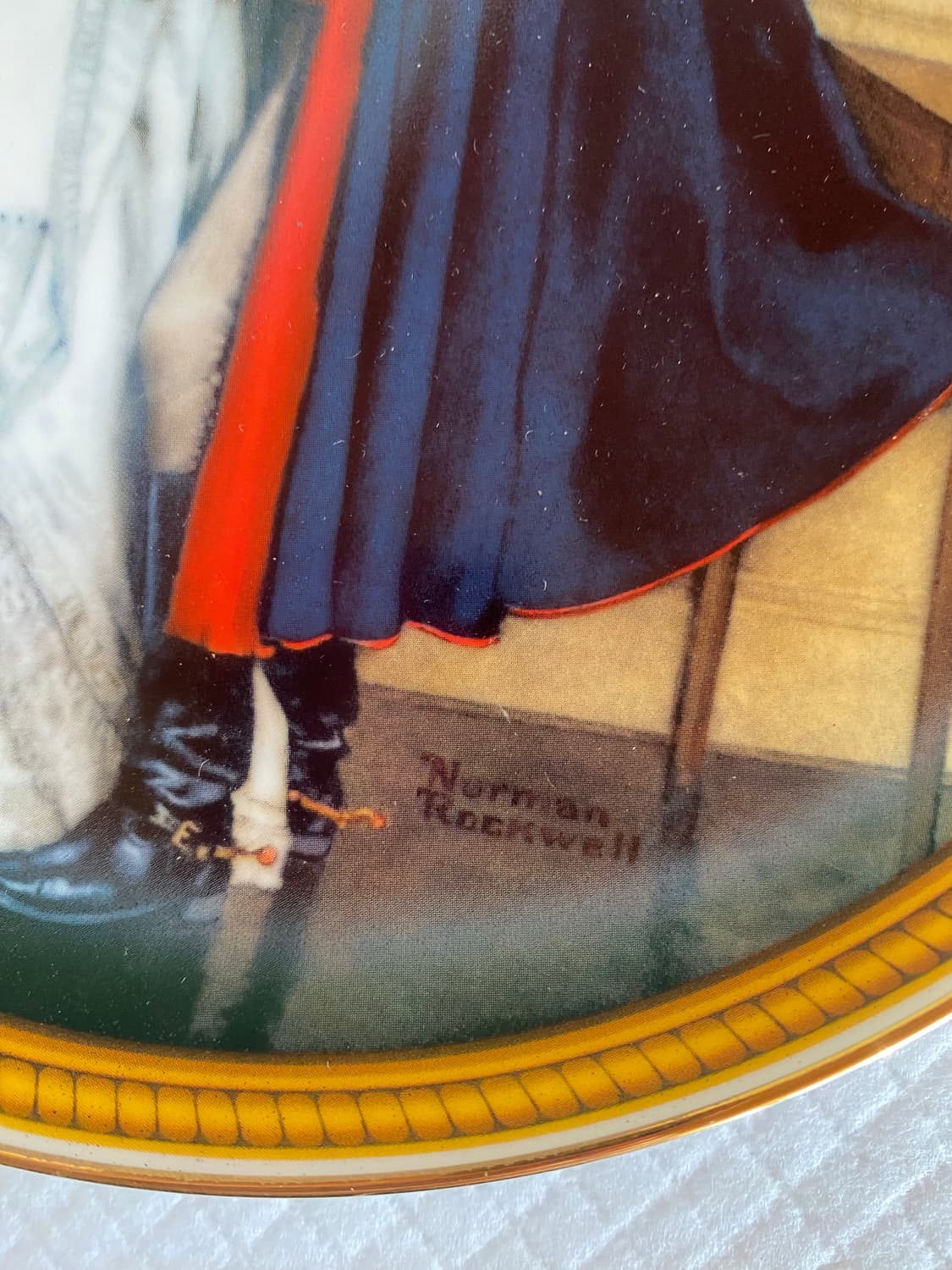 노먼록웰 장식 접시 결혼기념 상품이미지3