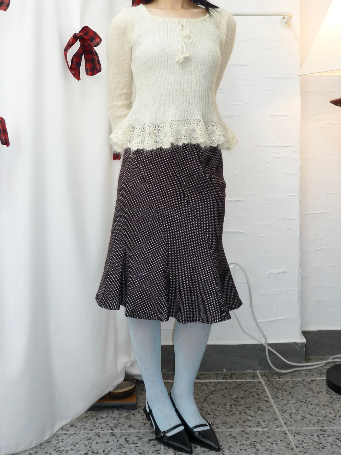 soft ivory knit top 상품이미지3