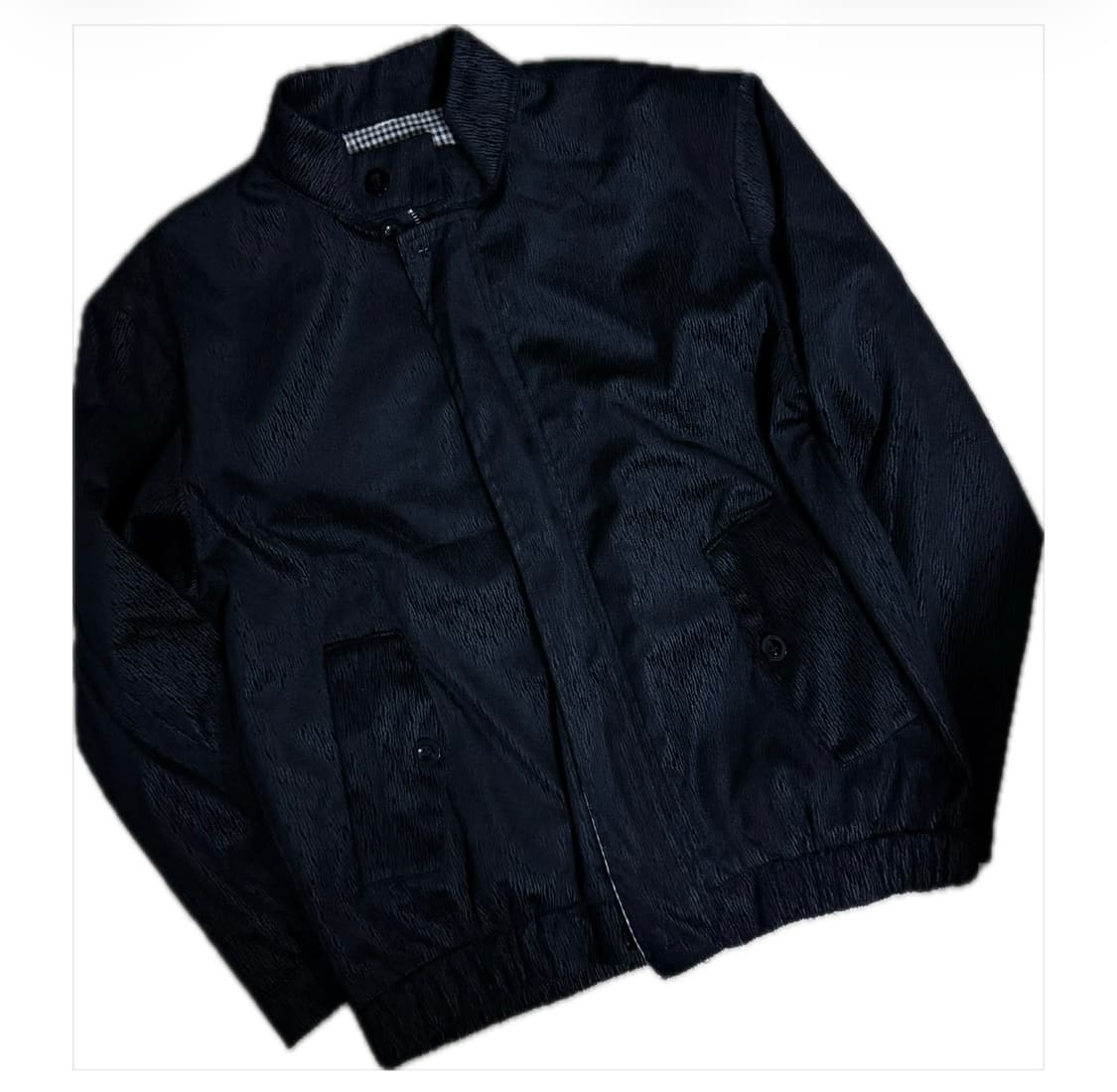 빈티지 체크 자켓 상품이미지1